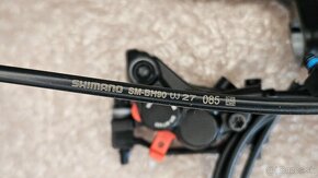 ✅ Shimano 4 piestove Br-Mt420 + Bl-Mt401 + D02S metal plat - 10