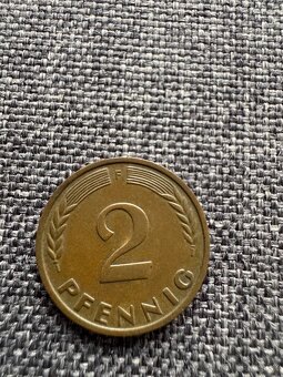 Nemecko - 5 Pfennig 3 ks, 2 Pfennig 2 ks, 1 Pfennig 3 ks - 10