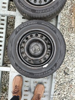 Predám letné obutie 175/64R14 roztec 4x100 Renault thalia - 10