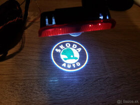 Logo LED projektory do dveri - hologramy SKODA VW AUDI - 10