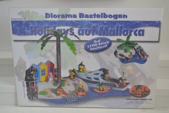 KINDER Diorama-bastelbogen . - 10