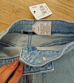 NOVÁ rifľová denim sukňa TEZENIZ veľk. XS,S - 10