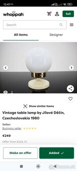 Stará disco lampa ,staré nočné lampy - 10