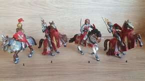 Schleich rytíři, eldrador, král, šašek, princezna, indiáni, - 10