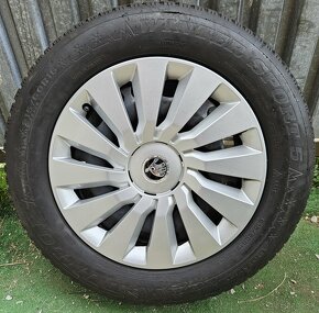 Orig.zimná sada Škoda - 5x112 r16 + 215/60 r16 - 10