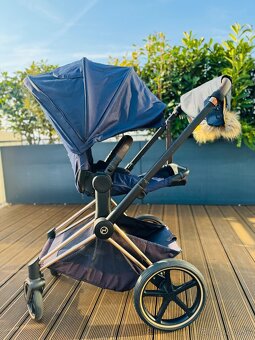 Cybex priam 2019 rose gold, farba Midnight blue - 10