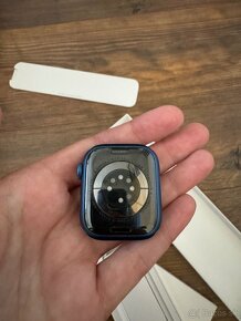 Apple watch 7 41 mm Blue Alu GPS - 10