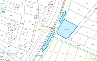 Pozemok na stavbu RODINNÉHO DOMU - Drienica 1223 m2 - 10