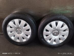 Predám tieto al.disky 4x108 R15 originál Citroen 185/65 R15 - 10