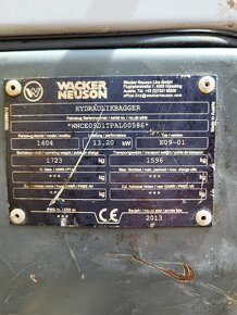 Wacker Neuson 1404 minibáger - 10