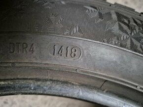 225/55r17 zimné 4 ks SEMPERIT dezén 8,1 - 5 mm DOT2018 - 10