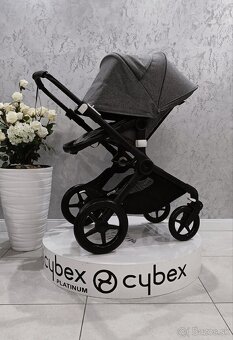 TROJKOMBINÁCIA BUGABOO FOX2 BLACK MELANGE - 10