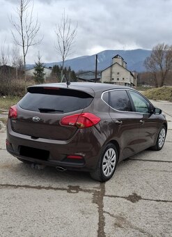 KIA CEED 1,4i 87 000KM,9/2014, BENZÍN, KÚPENÁ NA SLOVENSKU - 10