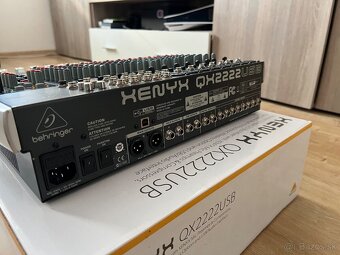 Behringer XENYX QX2222 USB Analógový mixpult - 10