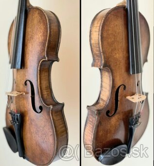 husle 4/4 model Stradivari tiger stripes - 10