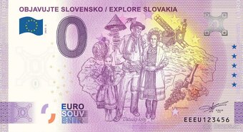 0 € / 0 euro souvenir bankovky 2023 - 10