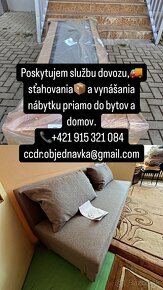 Sťahovanie/Dovoz nábytku/vynášanie nábytku/odvoz - 10