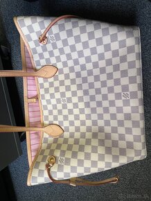 Louis Vuitton neverfull Damier Azur Canvas - 10