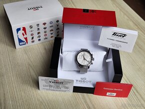 Pánske hodinky TISSOT Quickster NBA Celtics + Kožený + Milan - 10