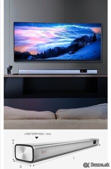 Blitzwolf Pro TV soundbar  - nový a zabalený - 10