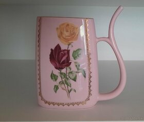 Ružový porcelán -značený - 10