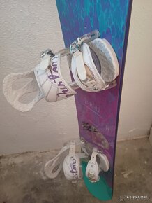 nadherny damsky snowboard BURTON dlzka 149 cm - 10