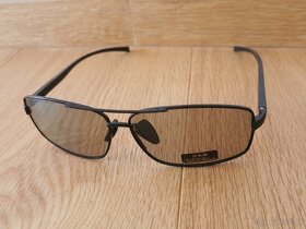 Kvalitné cyklistické okuliare s filtrom UV400 modré / čierne - 10