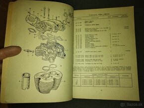 Jawa 500 zoznam náhradných dielov - 10