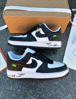 Louis Vuitton Nike Air Force 1 Low By Virgil Abloh White-bla - 10