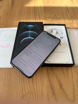 iPhone 12 Pro 128 gb Pacific Blue - komplet príslušenstvo - 10