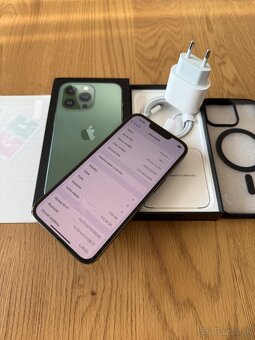 iPhone 13 Pro 128 gb Alpine Green v záruke + príslušenstvo - 10