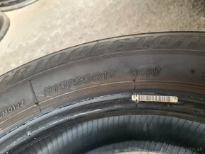 215/55r17 zimné 4 ks BRIDGESTONE dezén 7,5-7,2 mm DOT2019 - 10