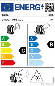 Predám celoročné pneu 235/40R19 - 10