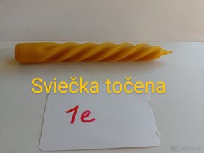 Sviečky z včelieho vosku - 10