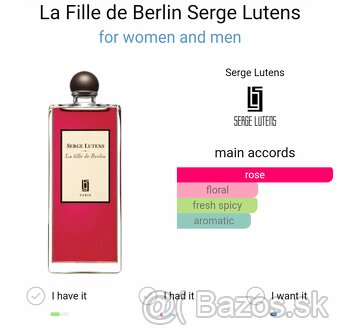 Unisex Parfém La fille de Berlin Serge Lutens - 10