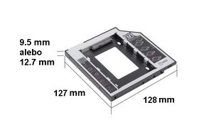 2.5" HDD SATA Box do notebooku namiesto DVD mechaniky - 10