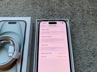 Iphone 15 128GB Black + Airtag - 10