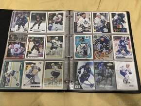 Album NHL hokejových kartičiek 90.s,00.s,10.s - 10