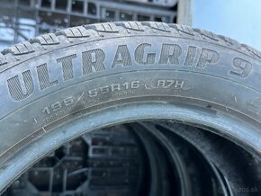 PREDÁM 4 kusy zimné pneumatiky GOODYEAR 195/55 R16 87H - 10