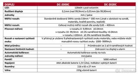 Ultrazvukový hrúbkomer DIGICHECK DC-2020C - 10