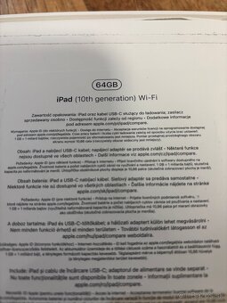 Apple Ipad 10,9 64GB - 10