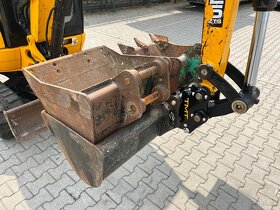 Minibager minirypadlo JCB 8025 ZTS,  3 lizice, rychloupinak - 10