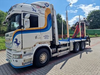 Scania R 560 do drewna do lasu - 10