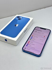 iPhone 13 128GB BLUE TOP ORIGINÁL STAV PRÍSLUŠENSTVO - 10