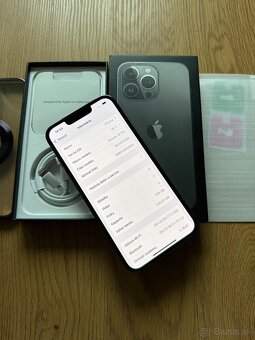 iPhone 13 Pro 256 gb Graphite - komplet príslušenstvo,zaruka - 10