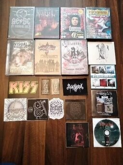 Metal,Rock,CD,DVD,EP,násivky,retiazky,odznaky,plagáty,trická - 10