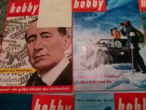 Hobby das magazin der technik rocnik 1953,1954,55,56 - 10