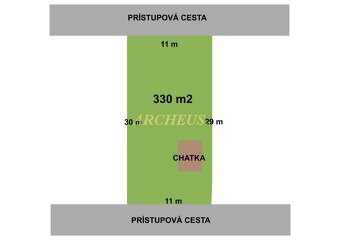 ZÁHRADKA S CHATKOU, 330 M2, PREŠOV, UL. ZIMNÝ POTOK - 10