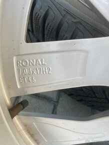 Originál Škoda Octavia Rotare R17 + zimni pneu 205/55/17 - 10