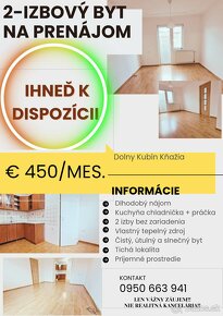 Prenájom 2 izbový byt DK Knazia - 10